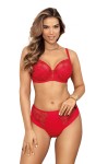FLORENCE biustonosz semi soft B270 czerwony (1)