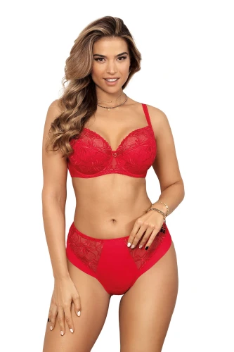 FLORENCE biustonosz semi soft B270 czerwony (1)
